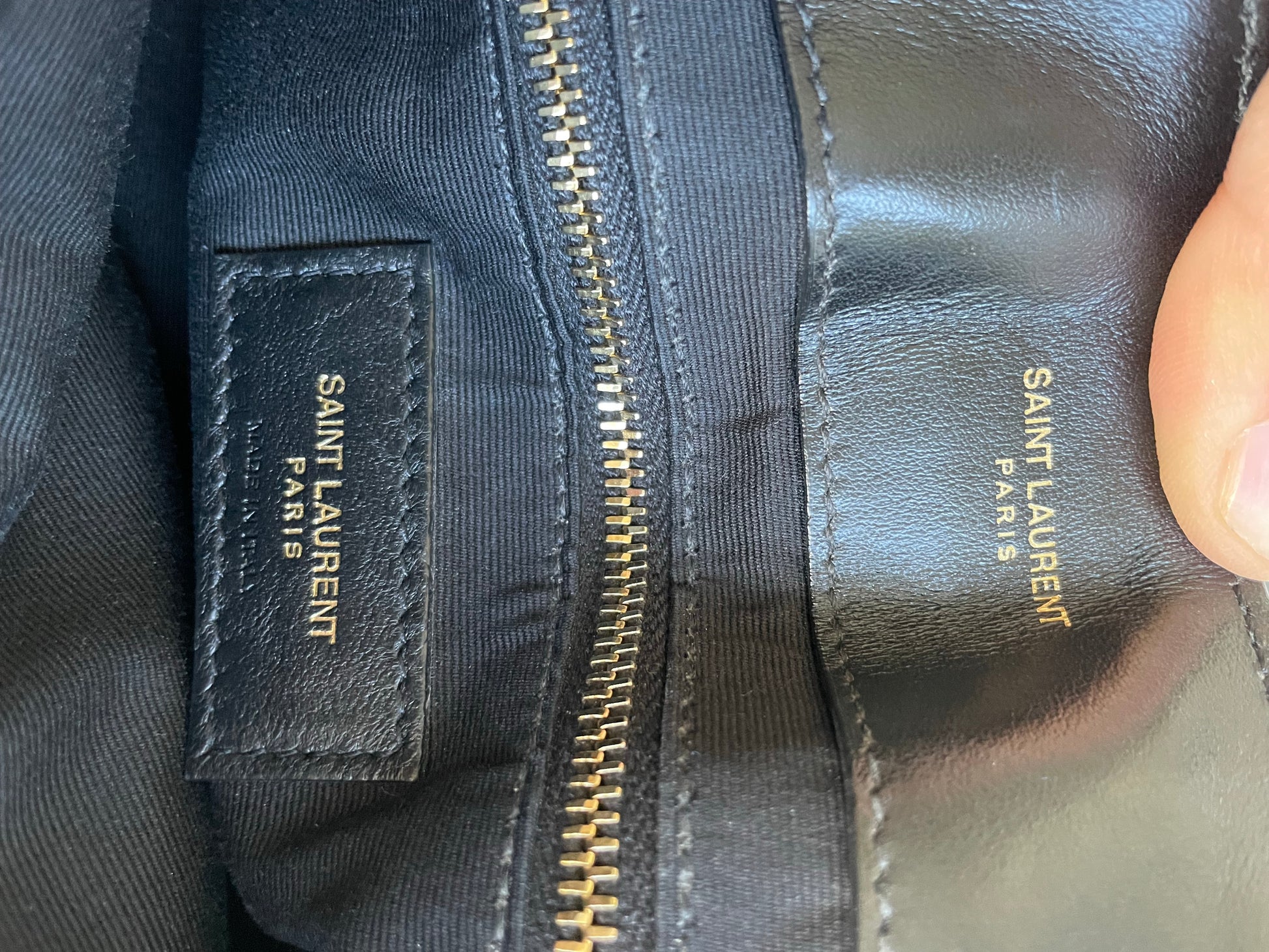 YSL LouLou Bag-Medium black/gold