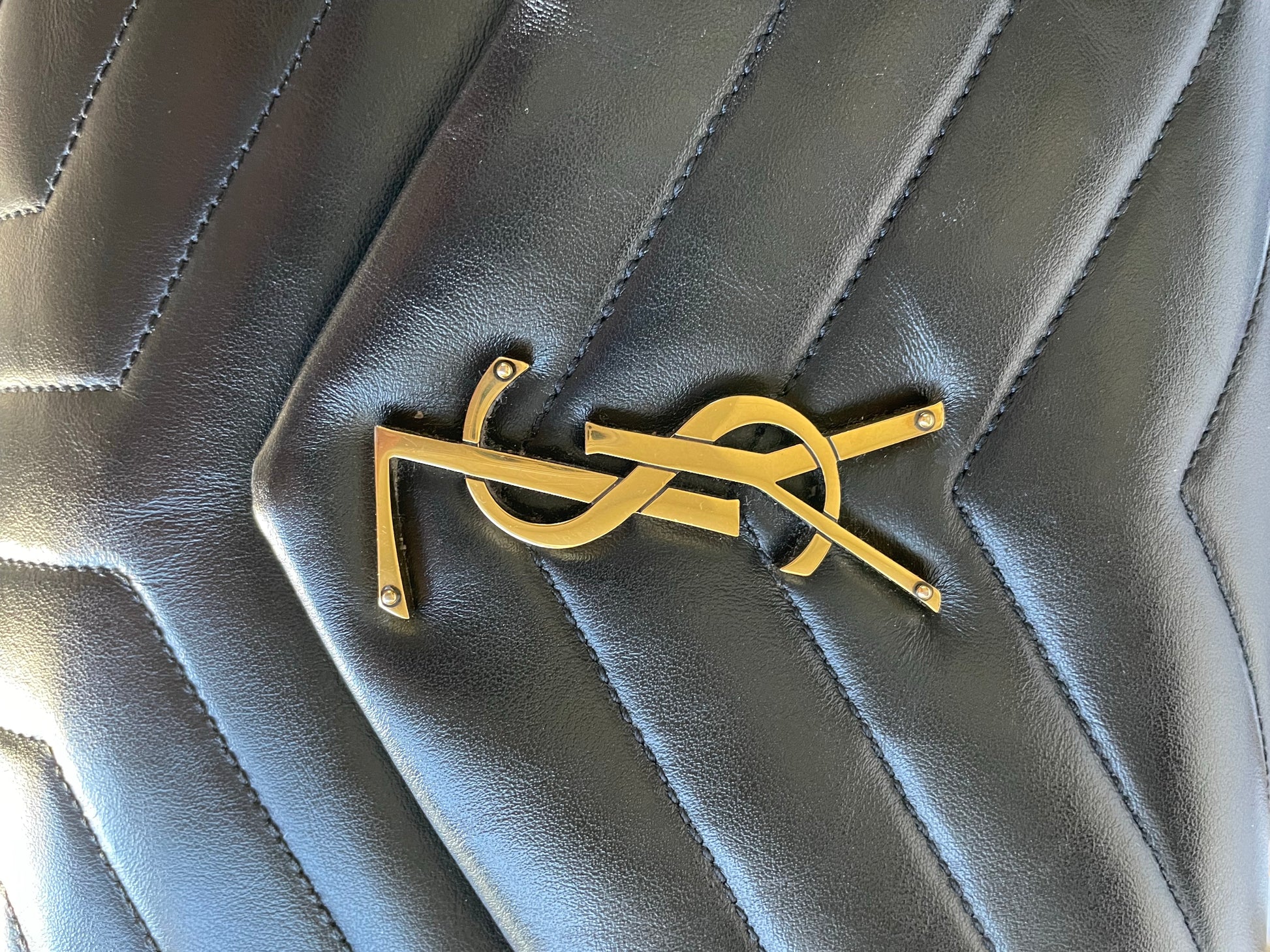 YSL LouLou Bag-Medium black/gold