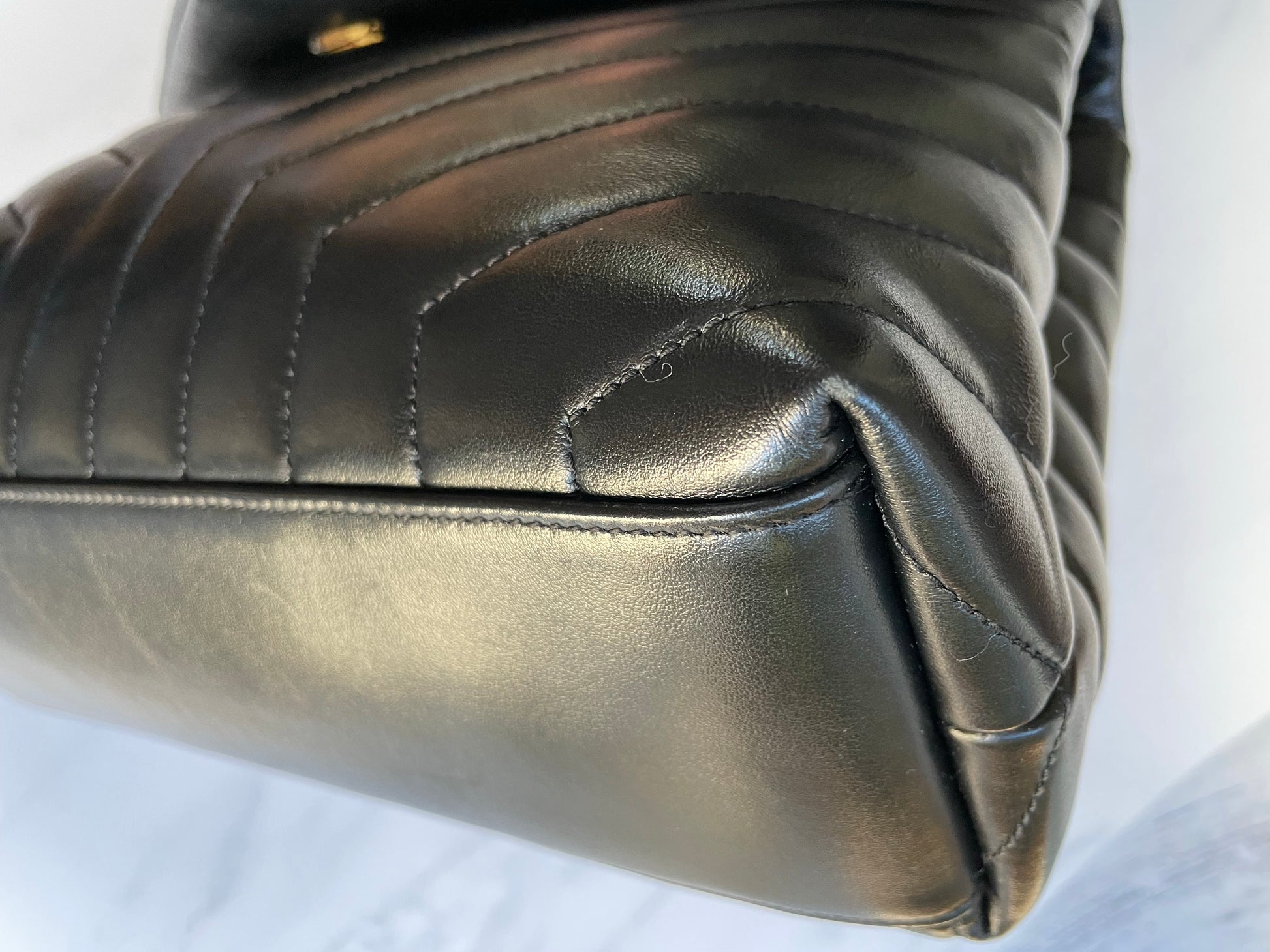 YSL LouLou Bag-Medium black/gold