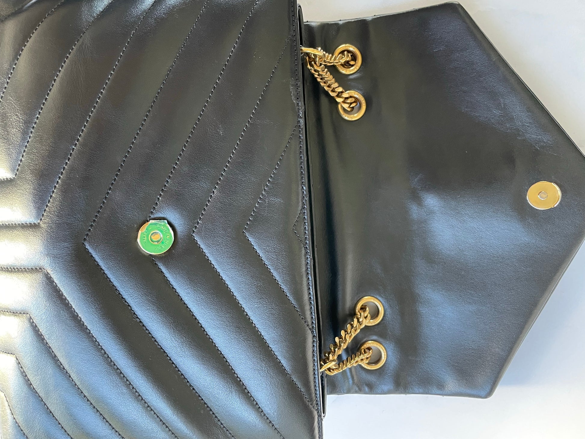 YSL LouLou Bag-Medium black/gold