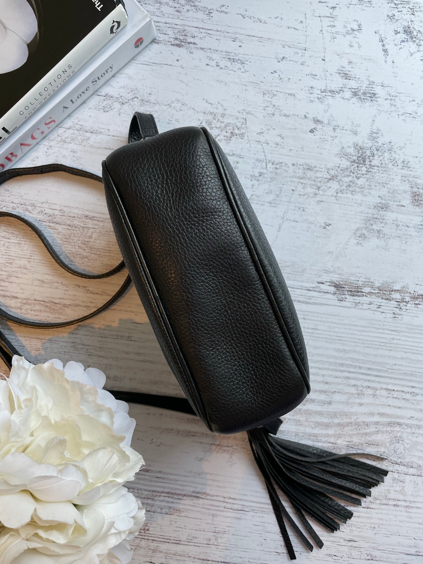 59. Gucci Soho Disco crossbody bag-small black