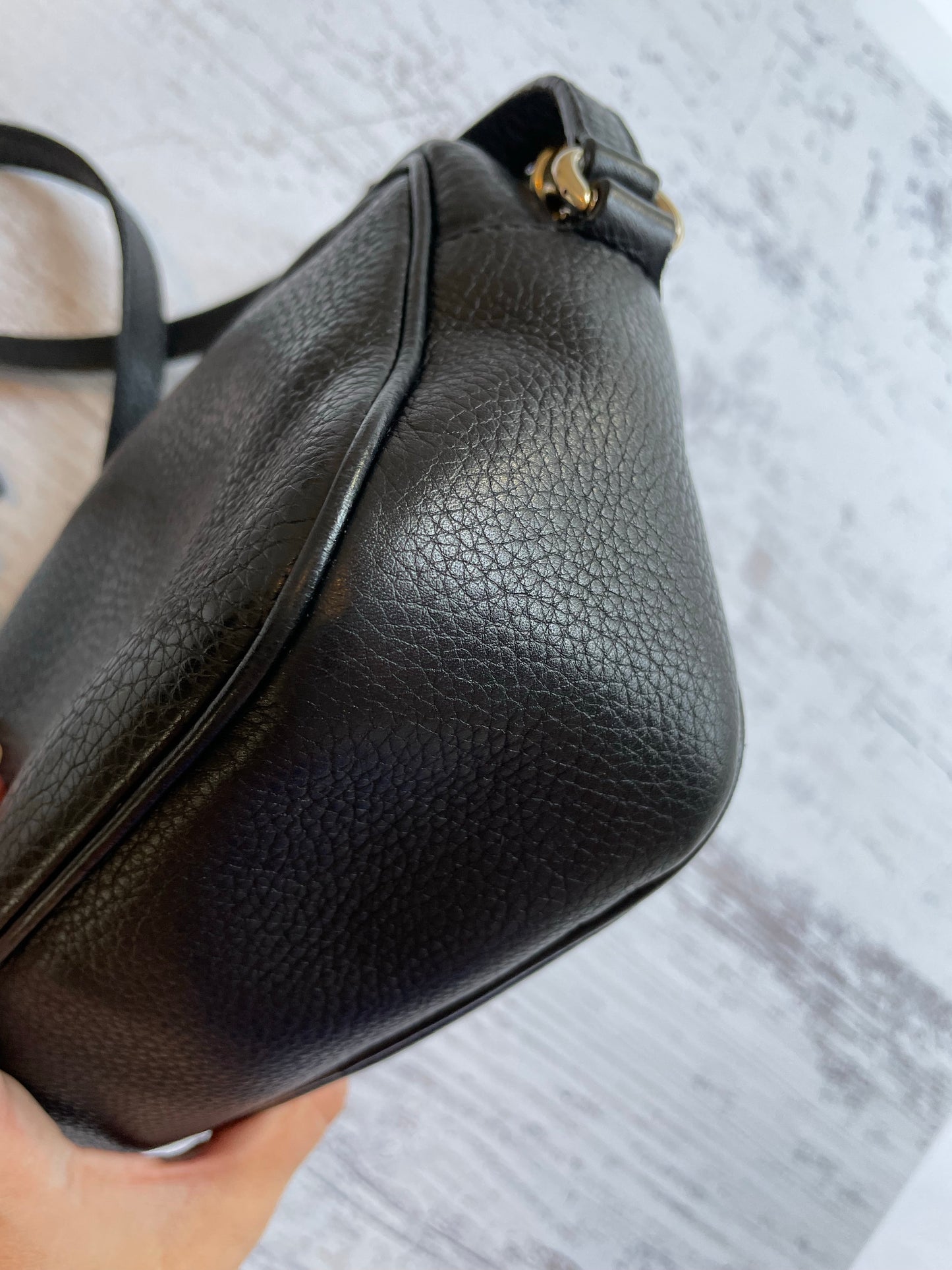 59. Gucci Soho Disco crossbody bag-small black