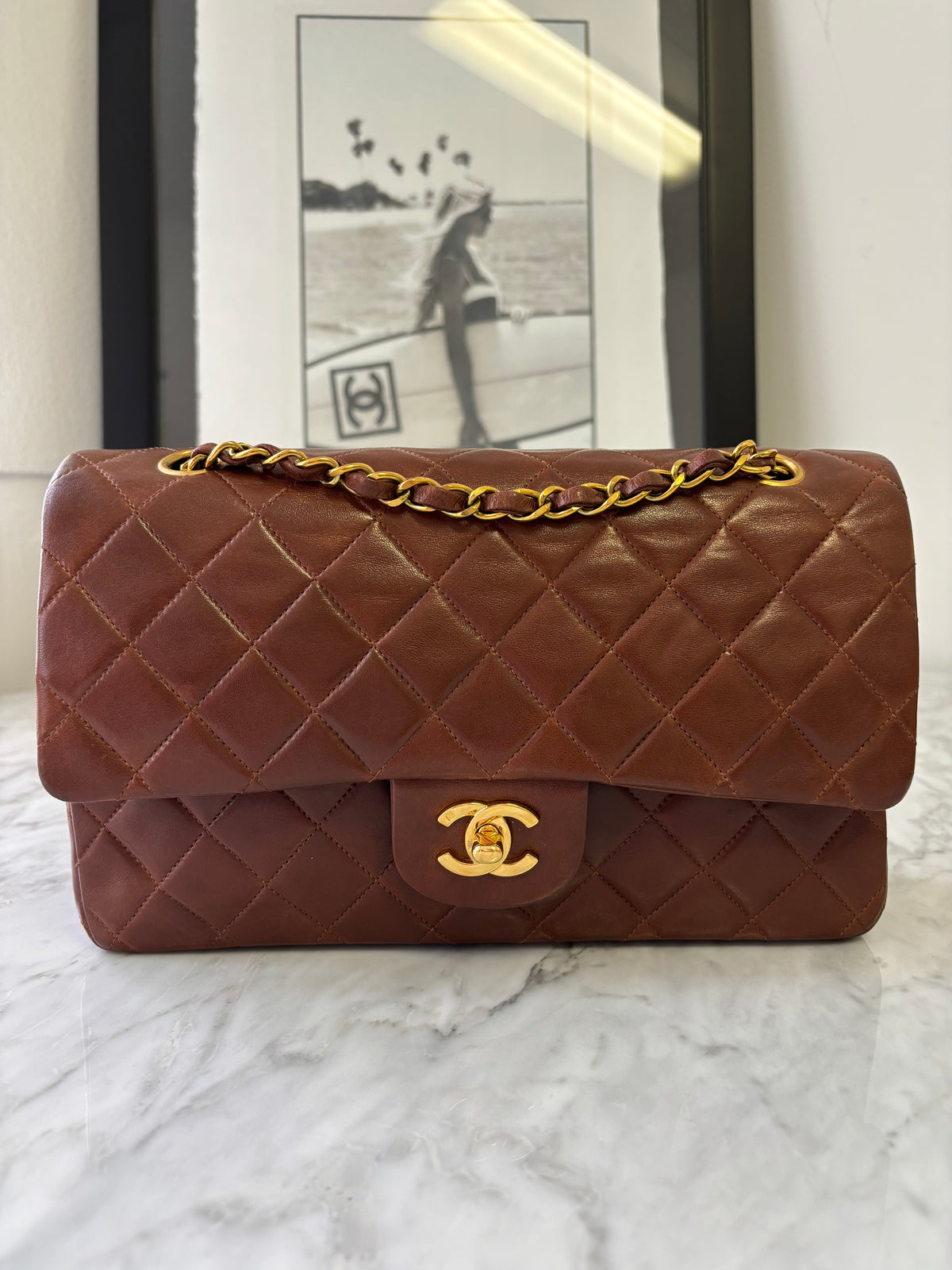 167. Chanel medium Classic Flap