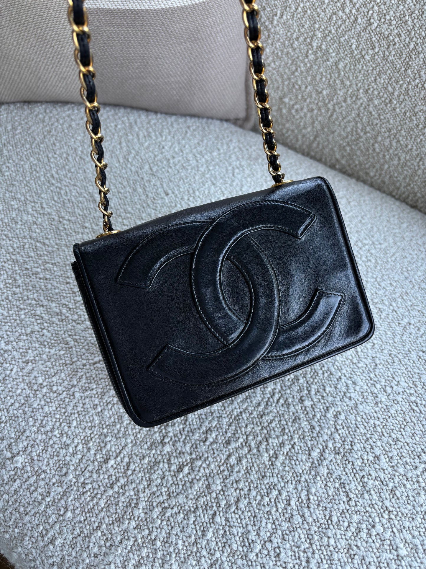 427. Chanel small CC vintage Flap bag