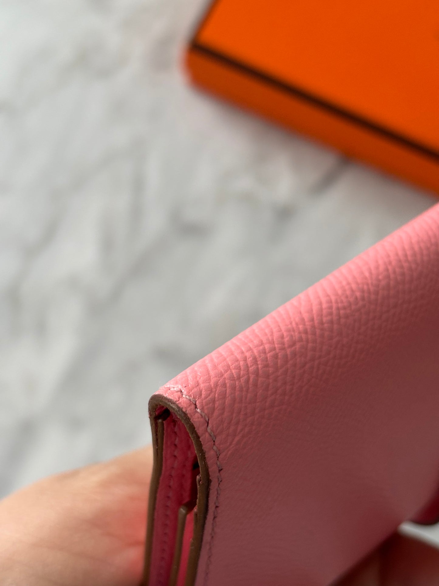 22. Hermes double Bearn Wallet