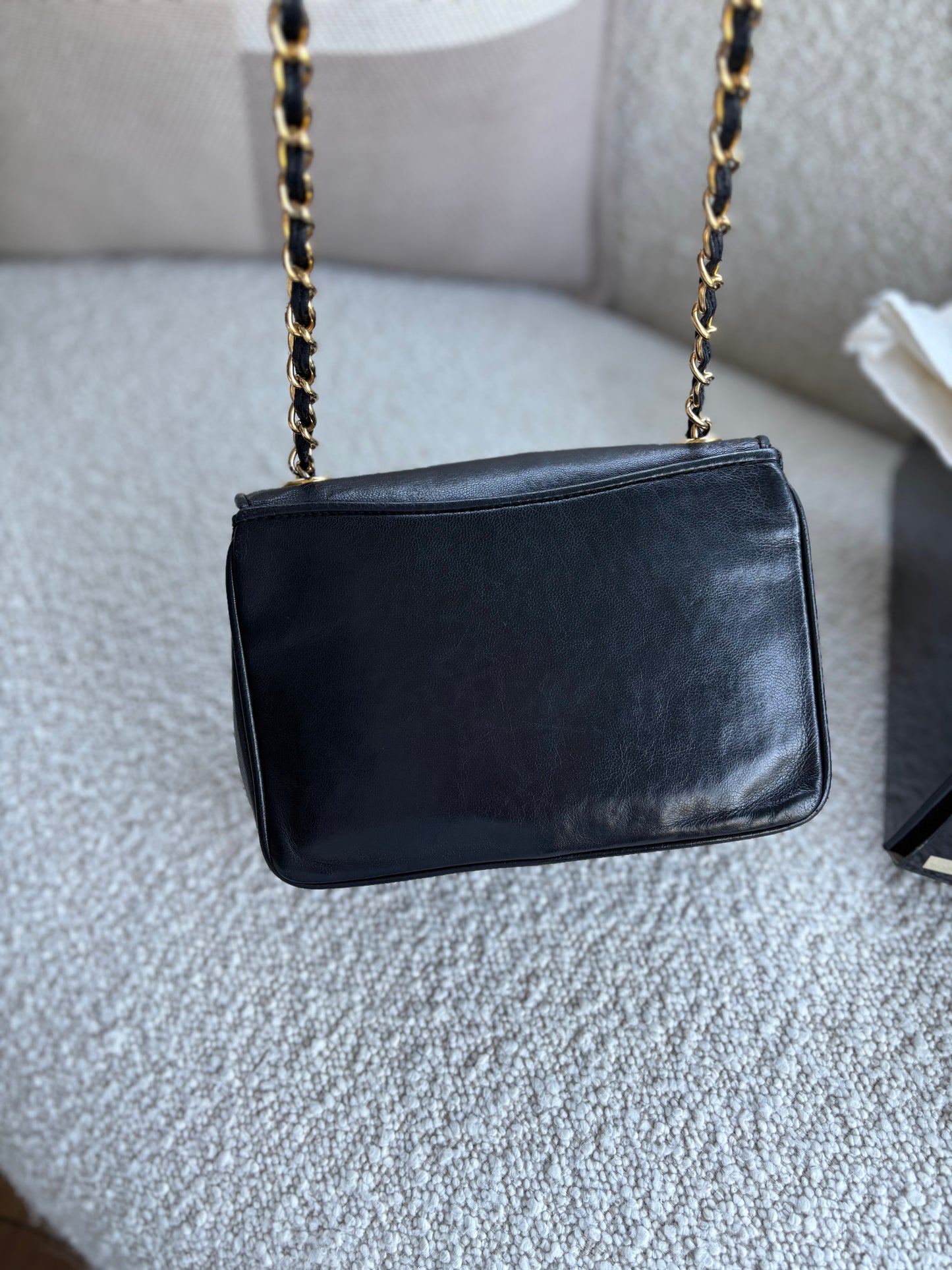 427. Chanel small CC vintage Flap bag