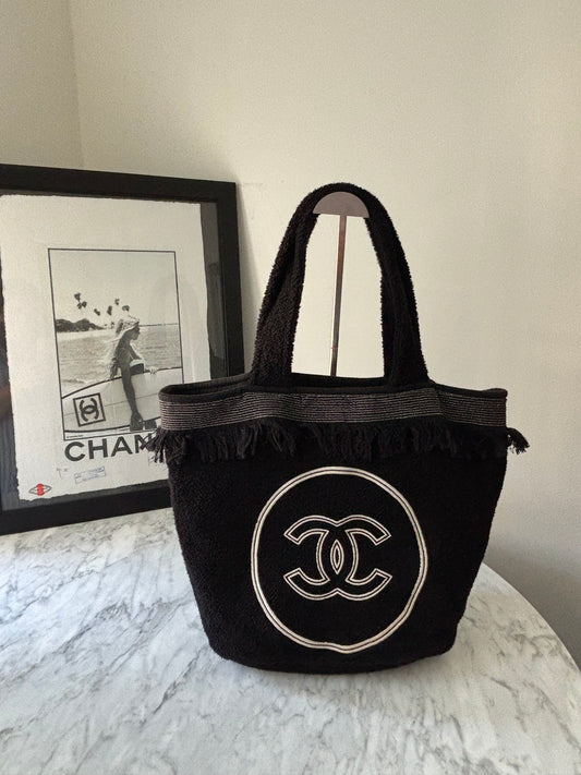 Chanel beach tote