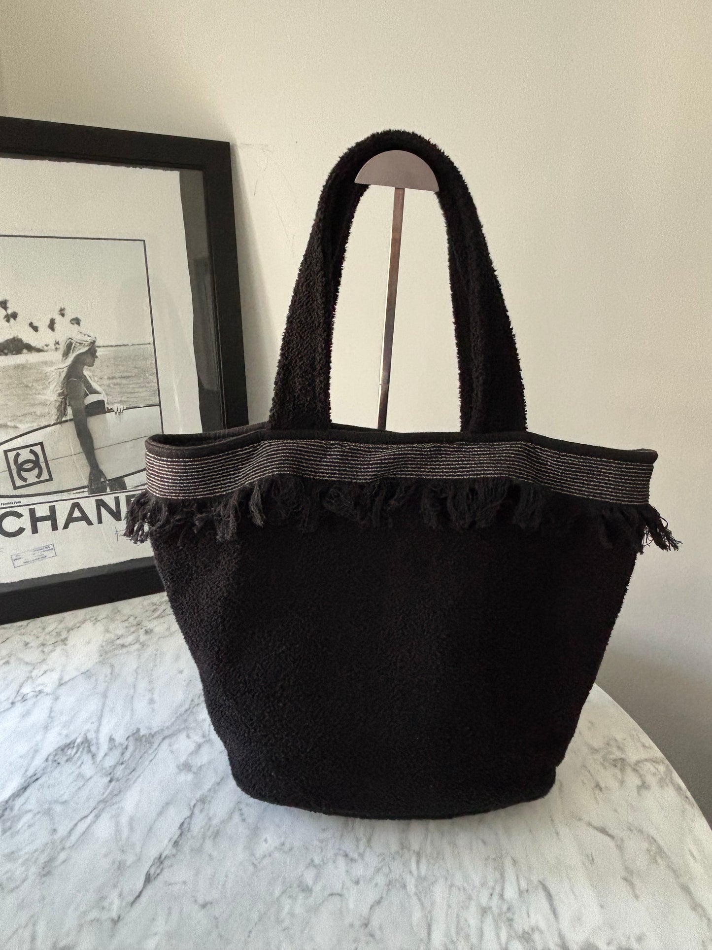 Chanel beach tote