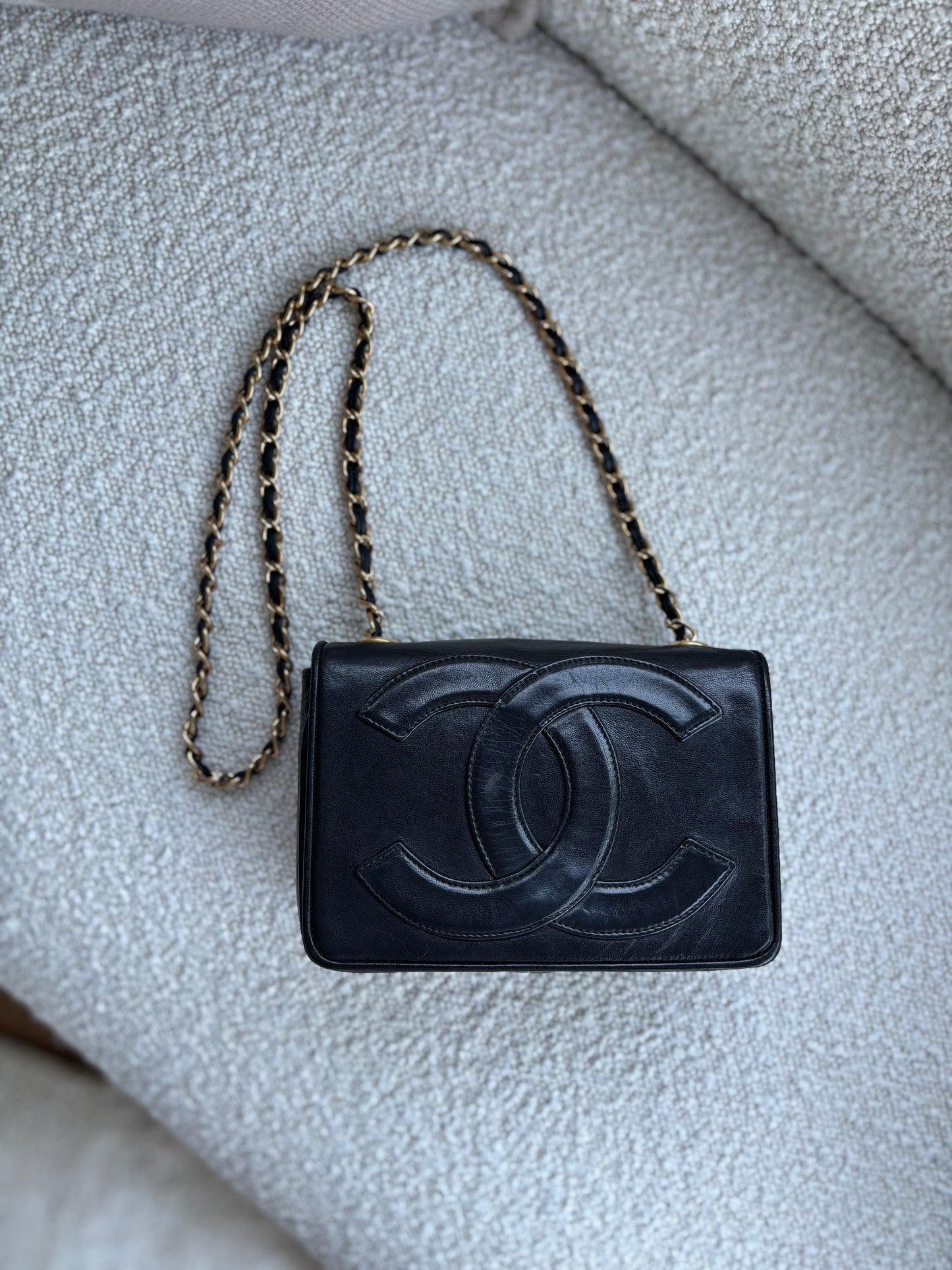 427. Chanel small CC vintage Flap bag