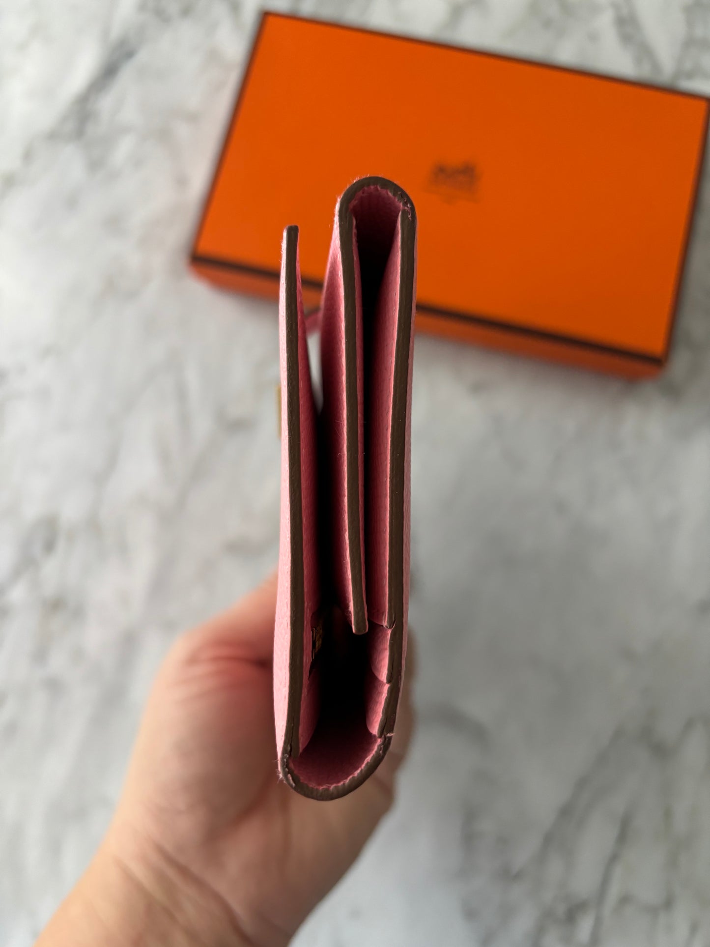 22. Hermes double Bearn Wallet