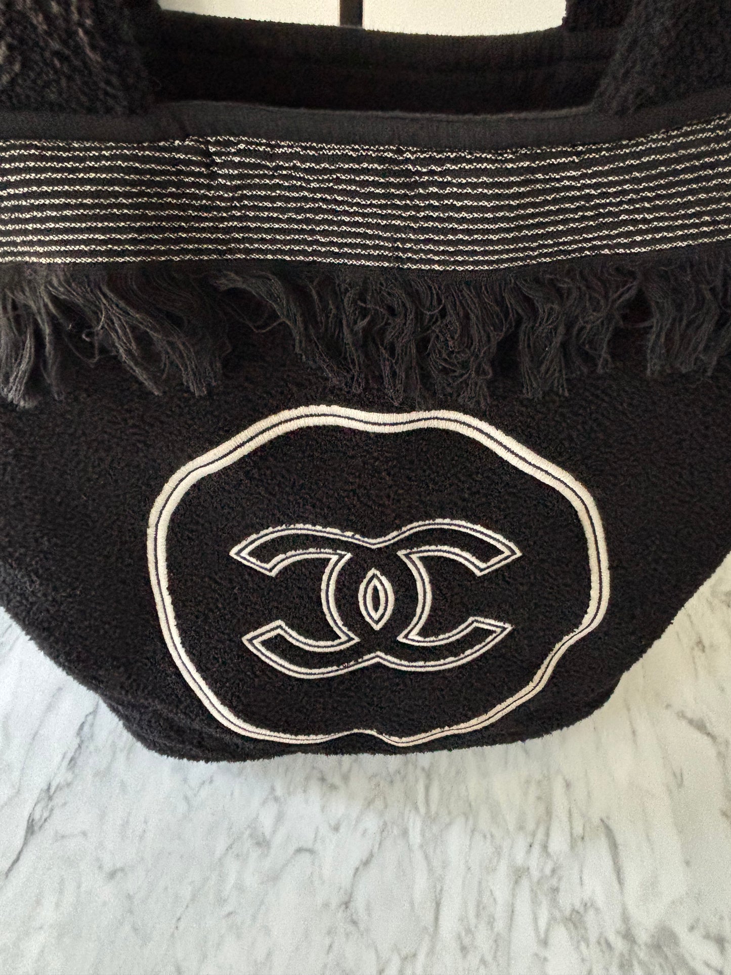 Chanel beach tote