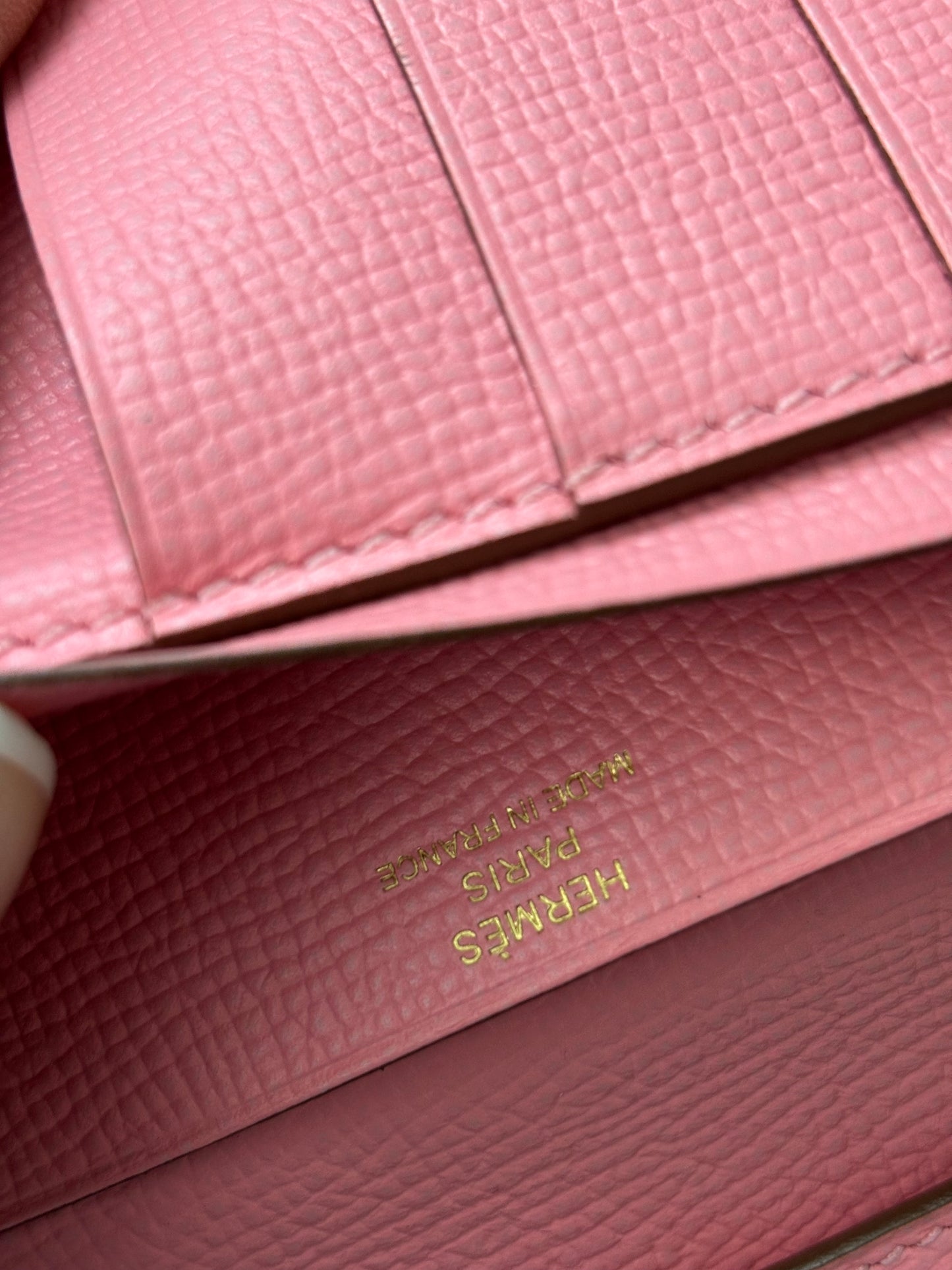 22. Hermes double Bearn Wallet