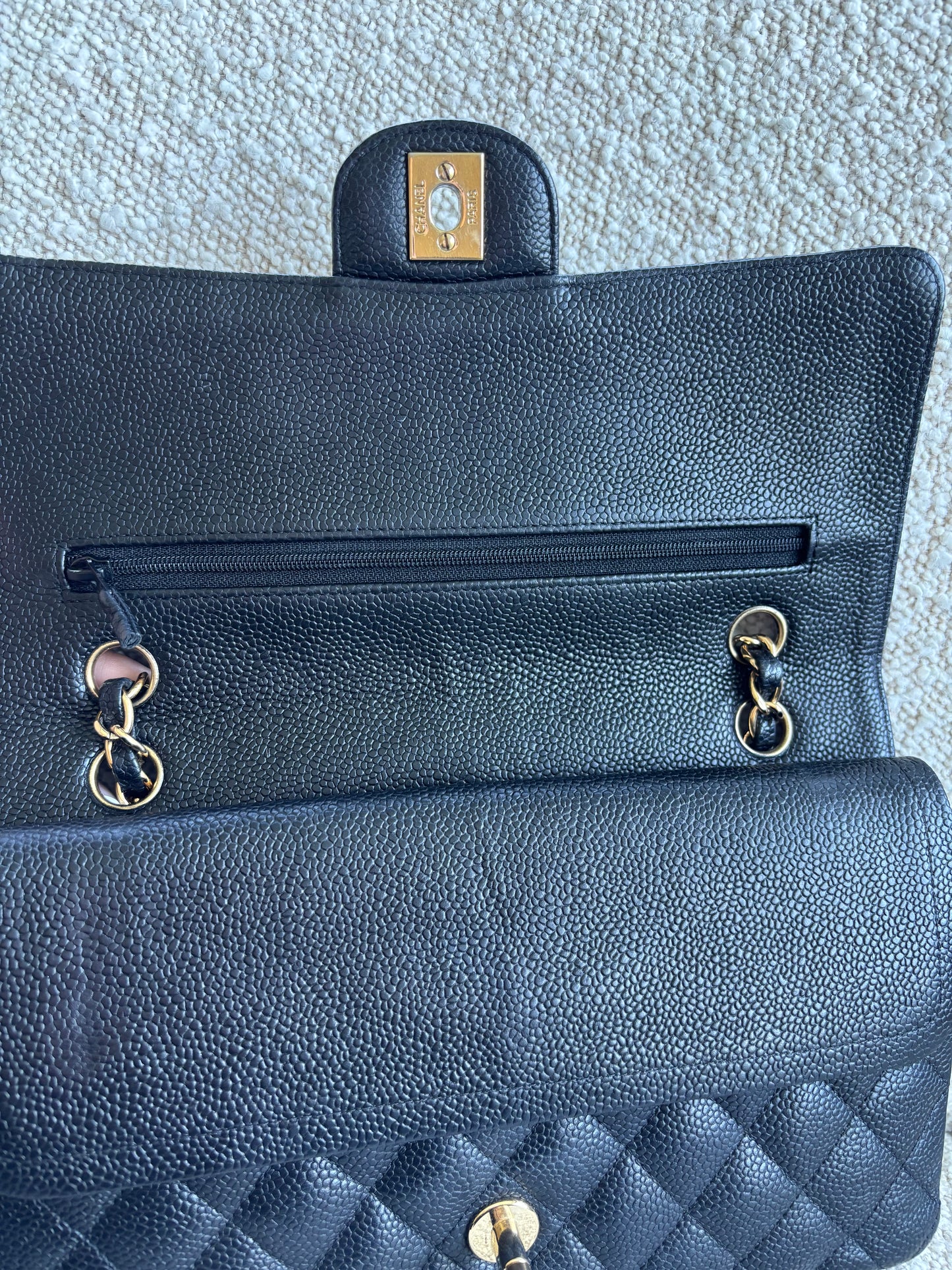 433. Chanel medium Classic Flap