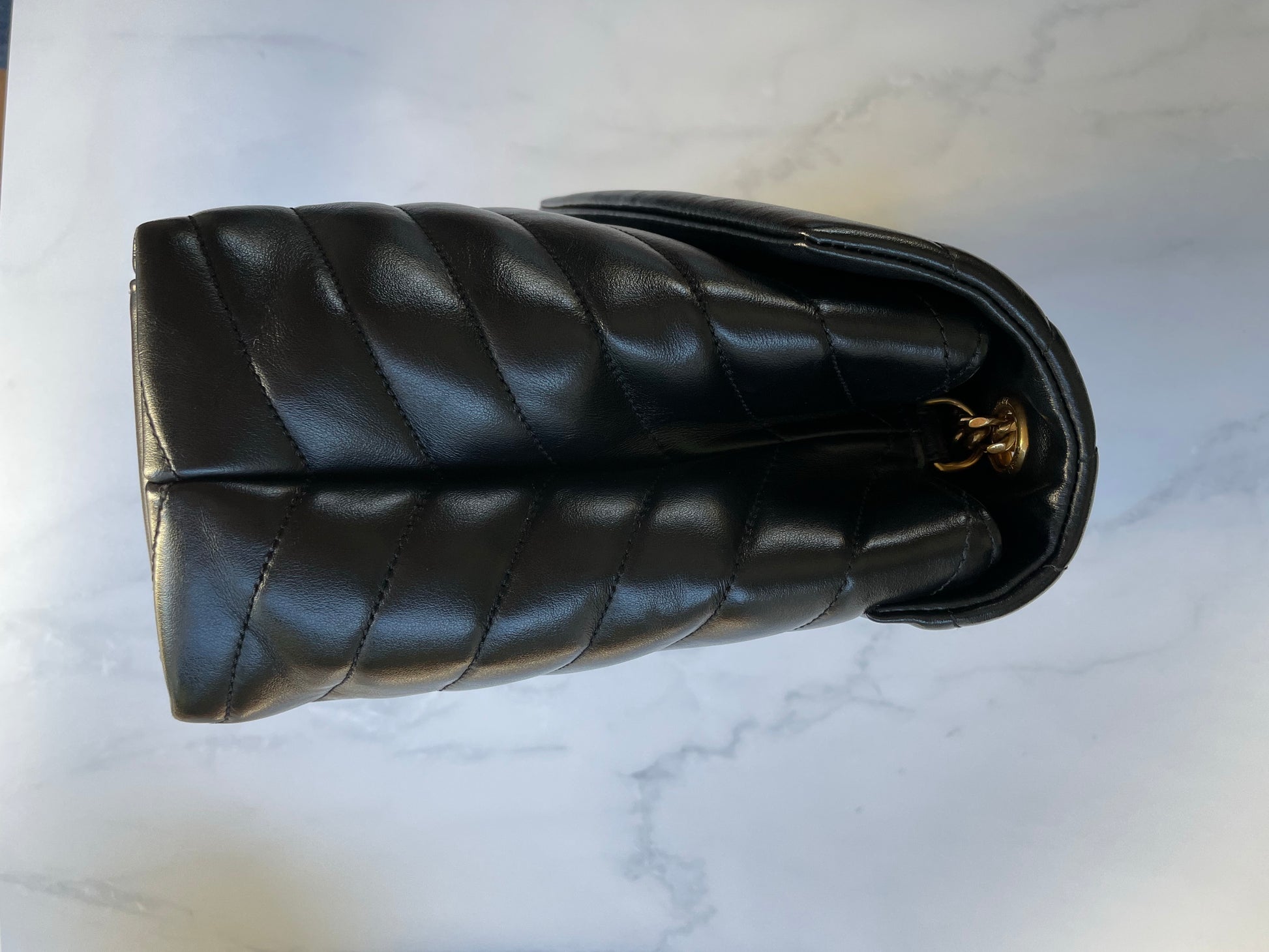 YSL LouLou Bag-Medium black/gold