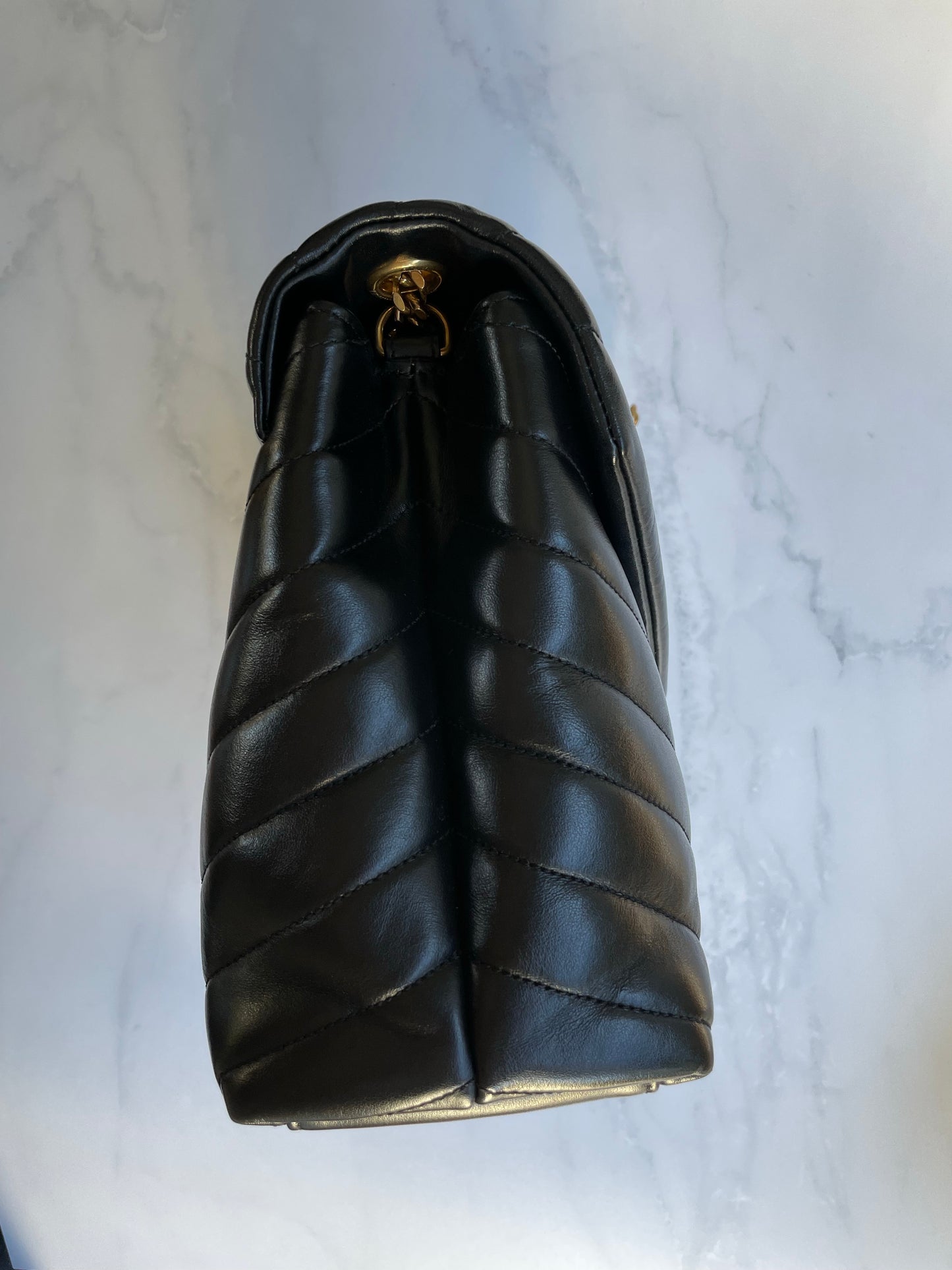 YSL LouLou Bag-Medium black/gold